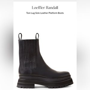 Loeffler Randall Toni lug sole boot